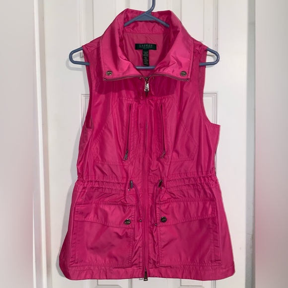 Ralph Lauren Jackets & Blazers - Ralph Lauren Pink Sleeveless Vest